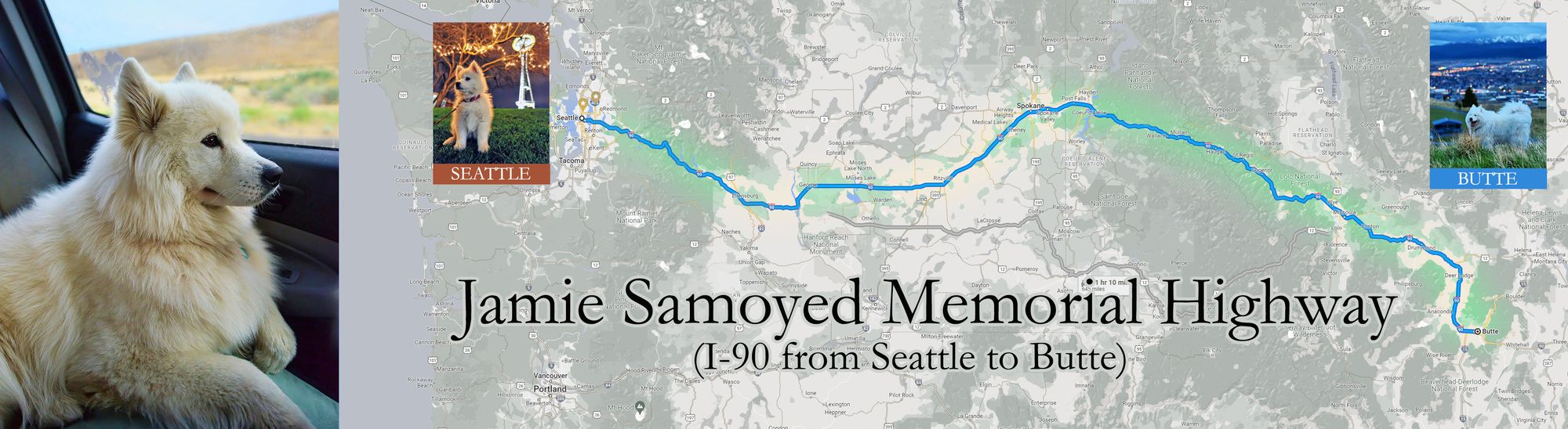 Jamie Samoyed Memorial Highway